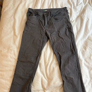 Stio Men’s Rivet Canvas Pant - Gray - size 36